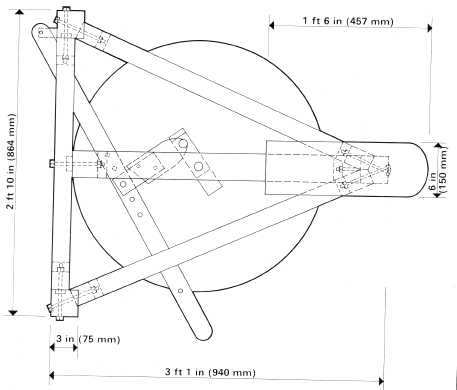 plan du tour en vue de dessus
